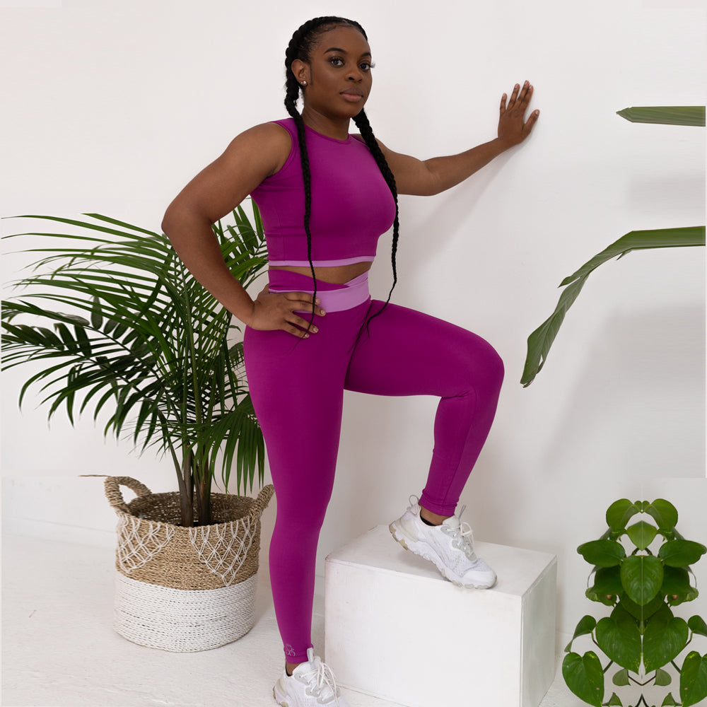 hibiscus leggings